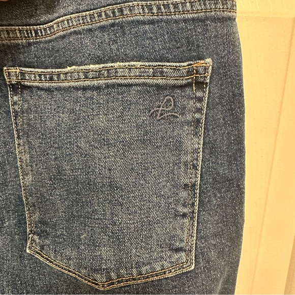 DL1961 Patti Straight High Rise Vintage Ankle Denim Jeans twilight hour Size 27 - Picture 5 of 10